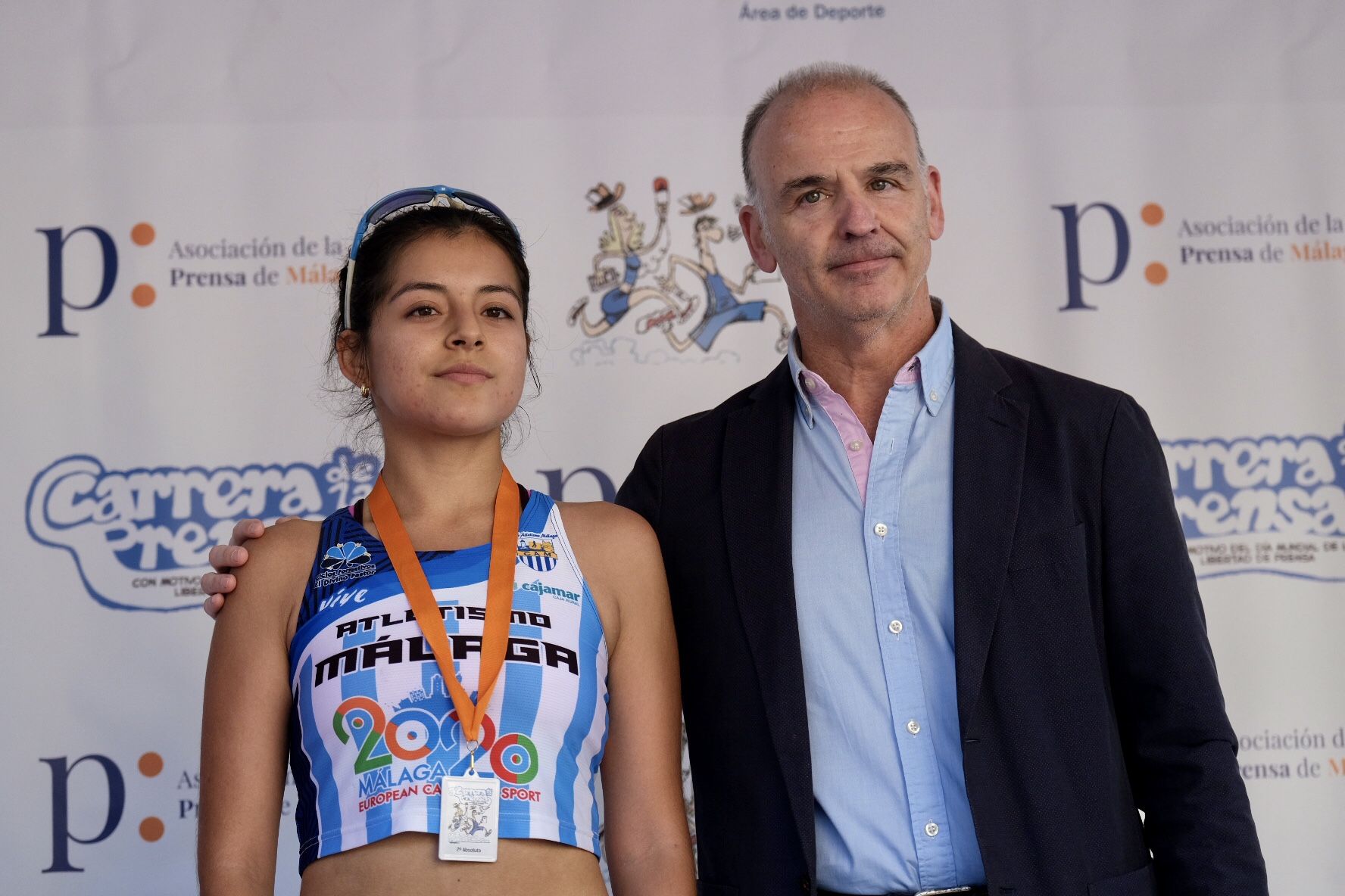 Celebración de la V Carrera de la Prensa en Málaga