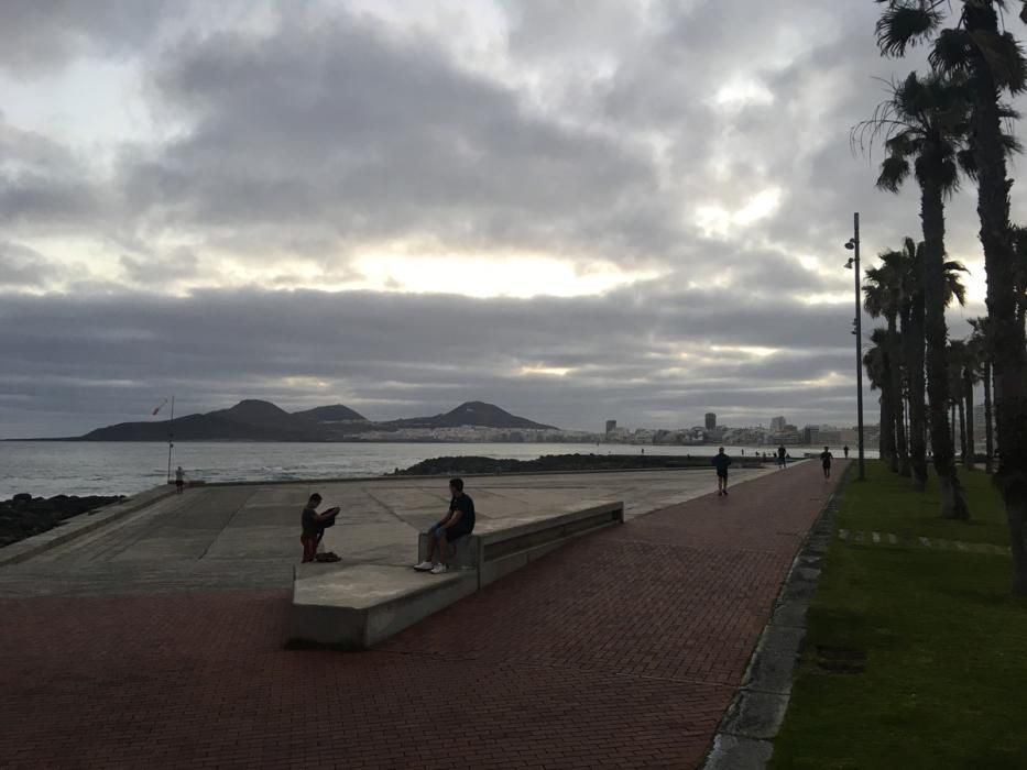 Deportistas en Las Palmas de Gran Canaria