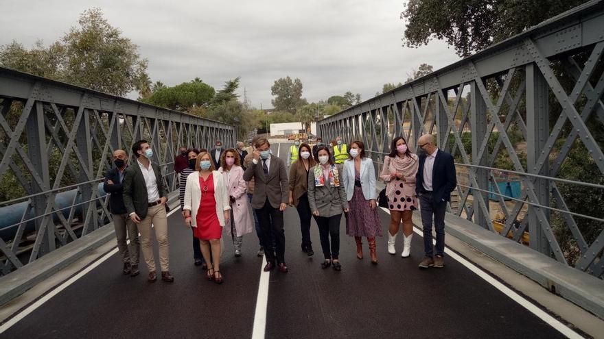 Reabre el puente de hierro de Palma tras unas obras de emergencia y una inversión de 1,3 millones