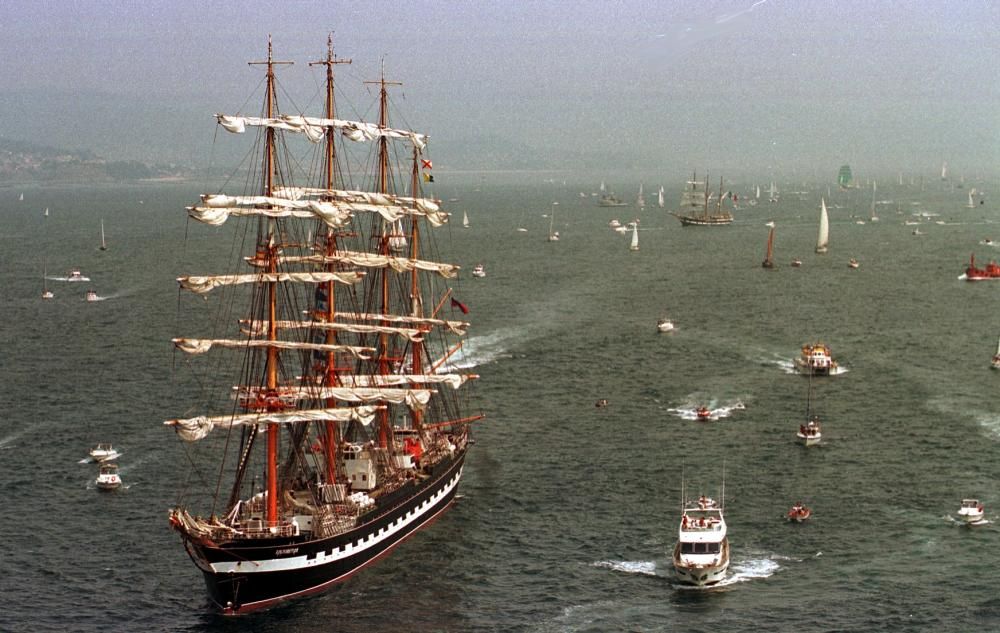 Cutty Sark 1998: el día que la Ría de Vigo se vist