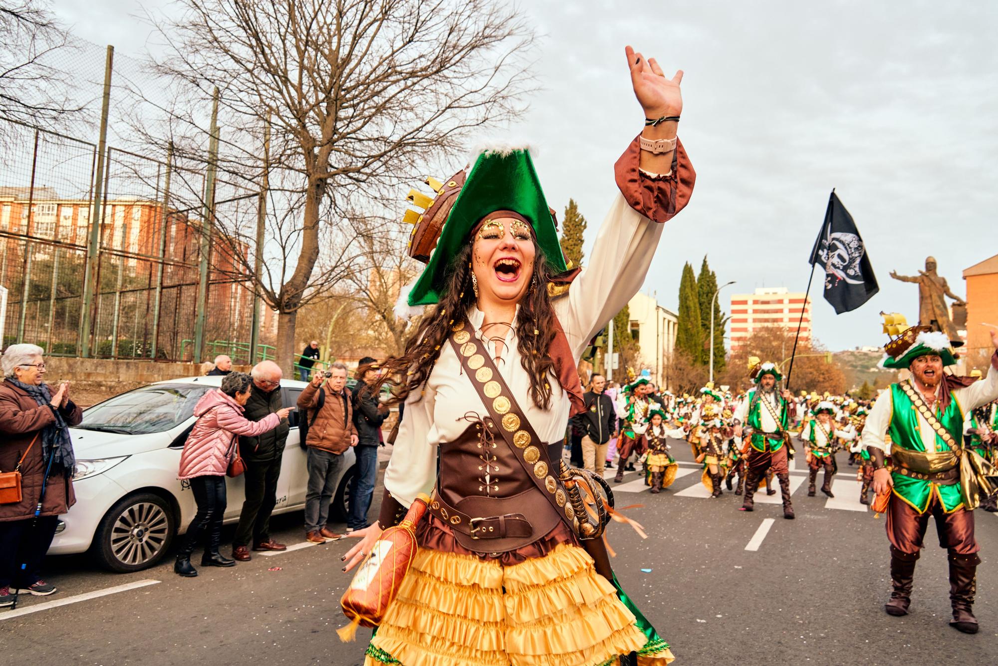 GALERÍA | El desfile del Carnaval de Cáceres