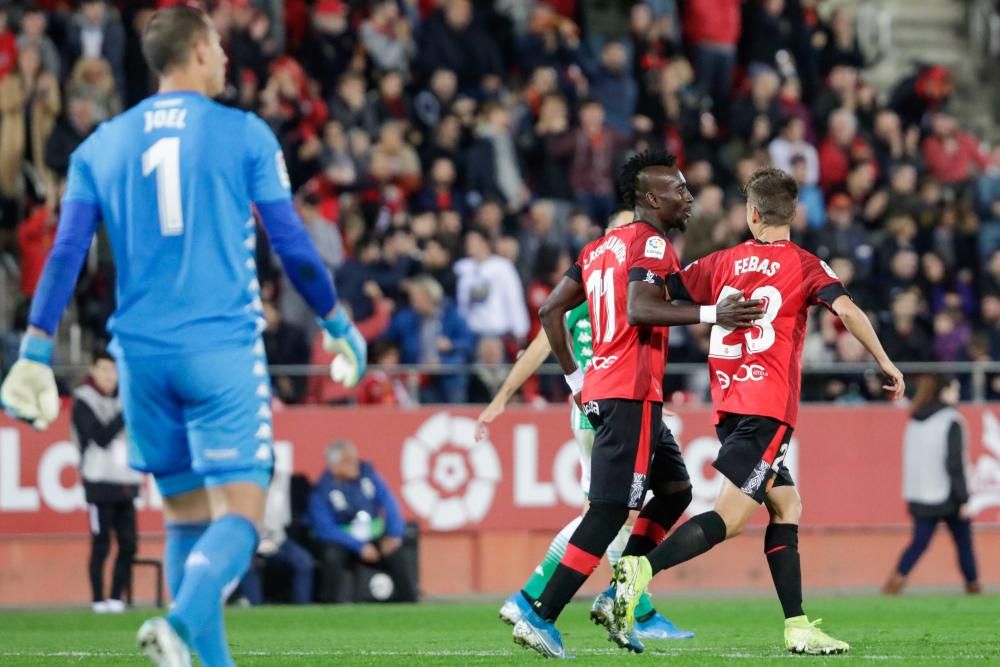 El RCD Mallorca también falla en casas contra el Betis