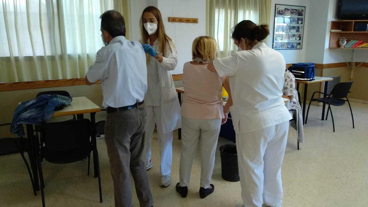 Vacunación contra la gripe en Manises