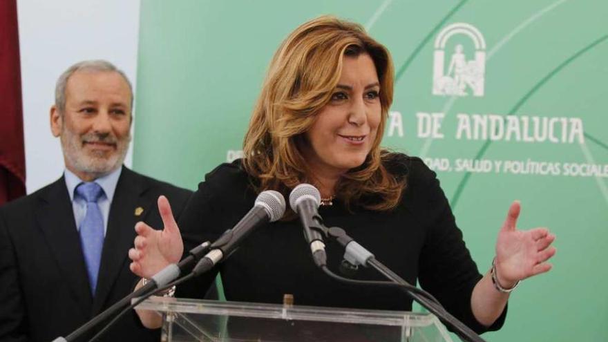 La presidenta de la Junta de Andalucía, Susana Díaz. // Efe