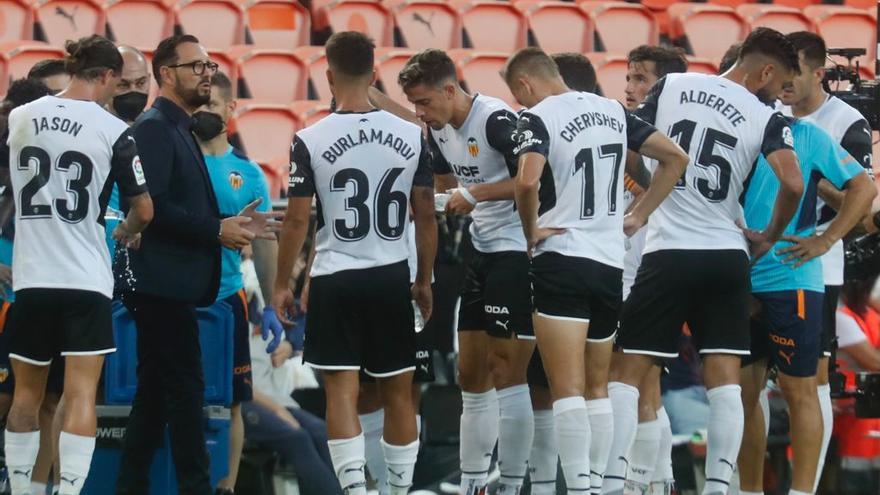 Partido Valencia CF.