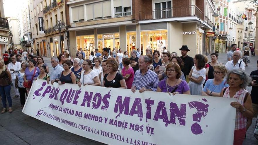 Concentración contra la violencia machista