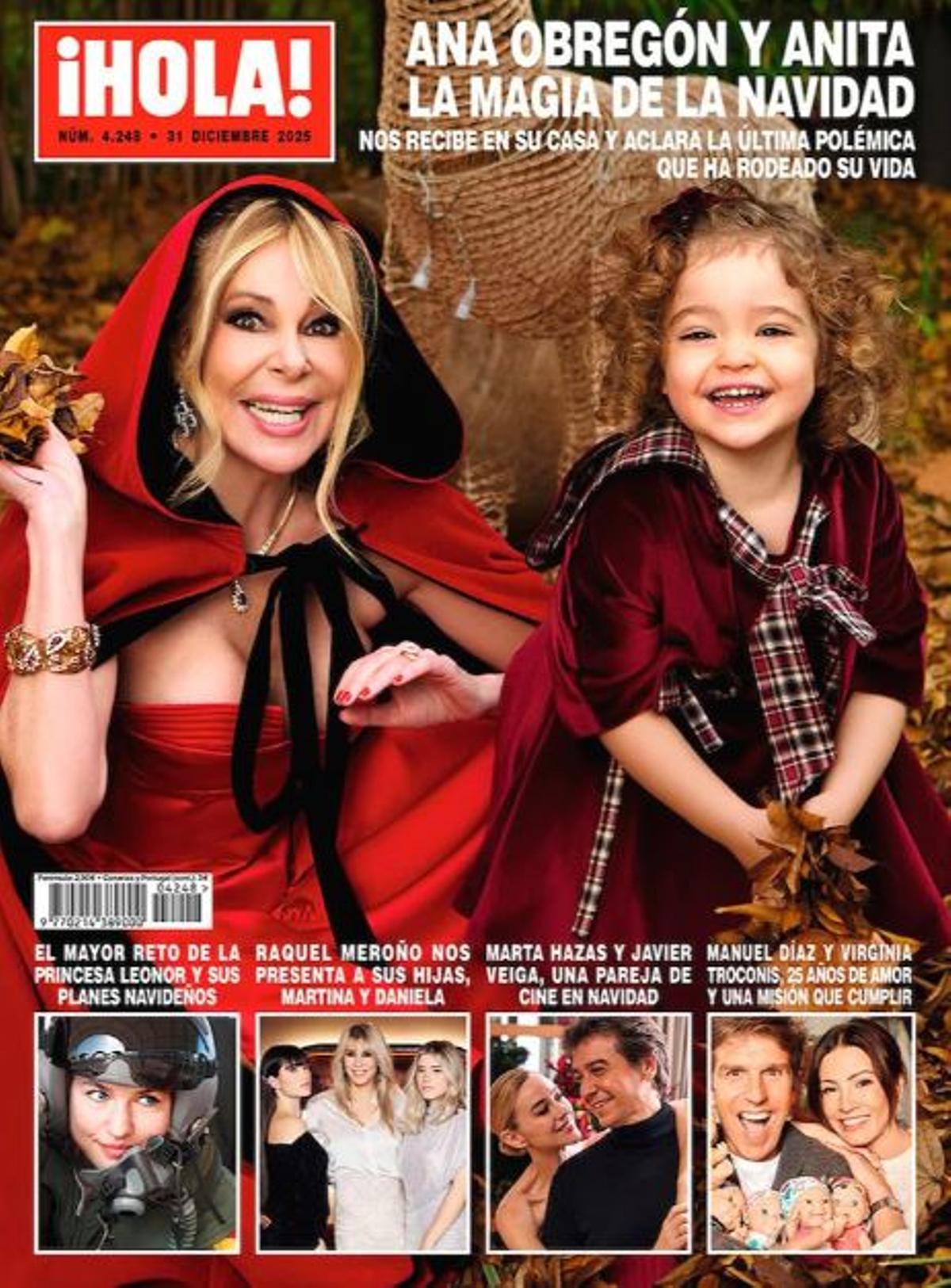 La portada de la revista '¡Hola!' del 24 de diciembre de 2025