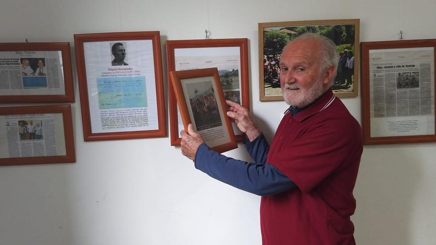 Celso Peyroux celebra sus 55 años en el periodismo con una gran exposición en la Casa de Cultura de Teverga: &quot;El ser humano es lo mejor que me aportó la profesión&quot;