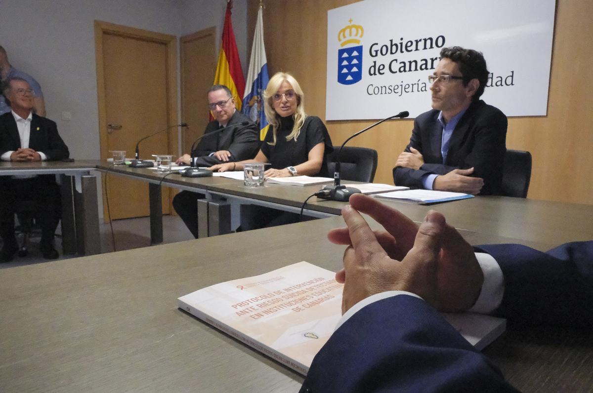 Protocolo de intervención ante riesgo suicida en educación