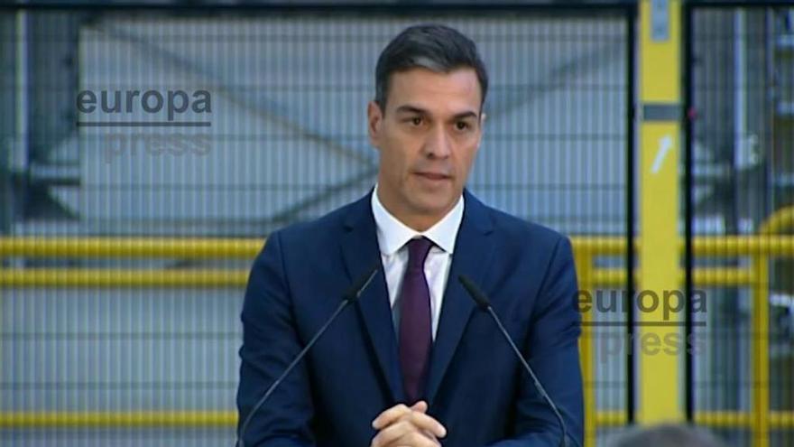 Pedro Sánchez expresa sus condolencias a los familiares del bombero fallecido en Campillos