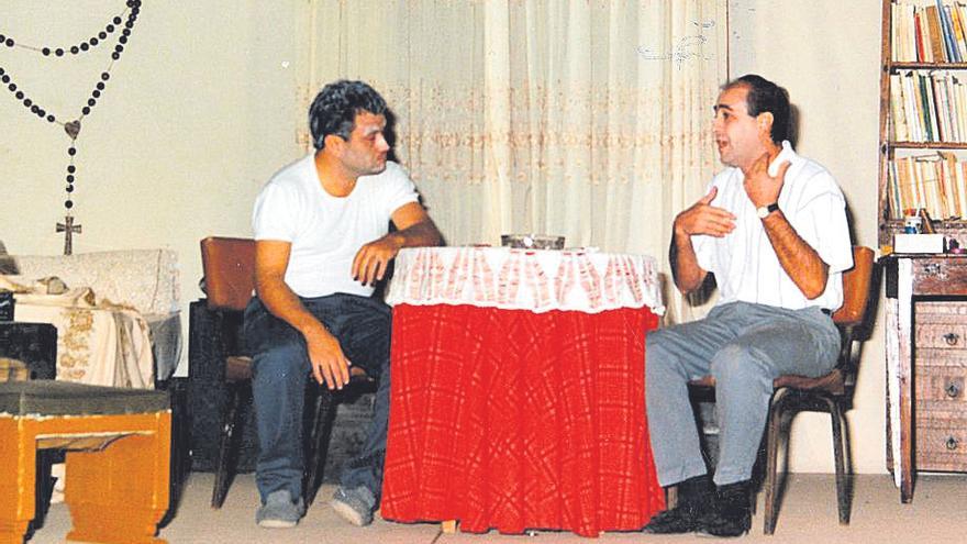 Trápala llevó a escena la obra &#039;Vade Retro&#039; en 1988.