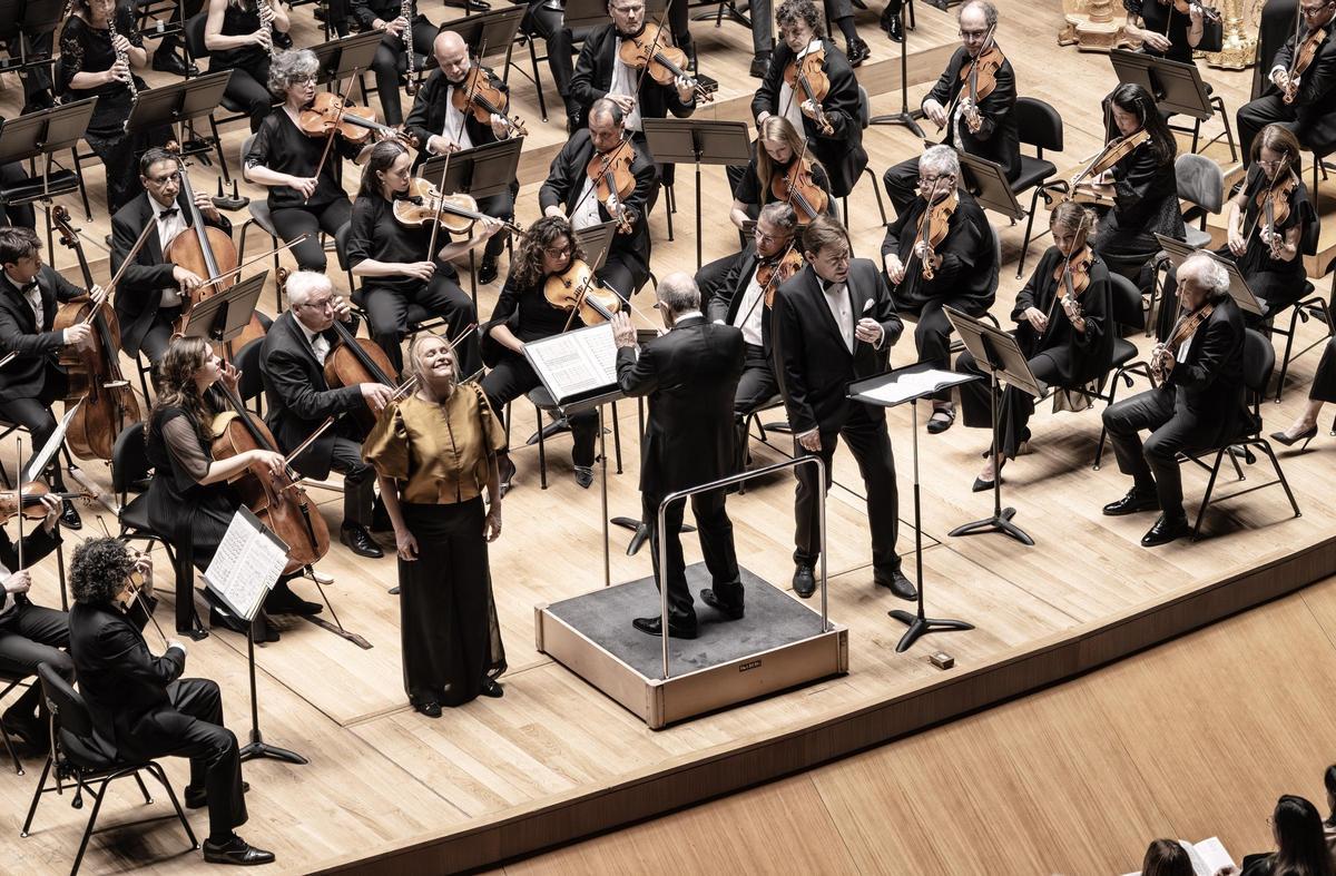 La Orquesta del Festival de Budapest en el Palau de la Música.