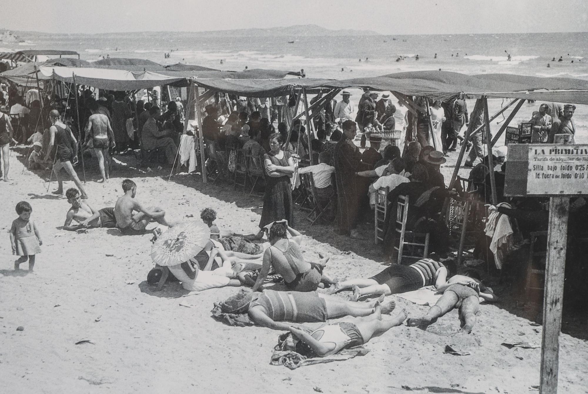 El Archivo Municipal recupera la historia de la playa del Postiguet