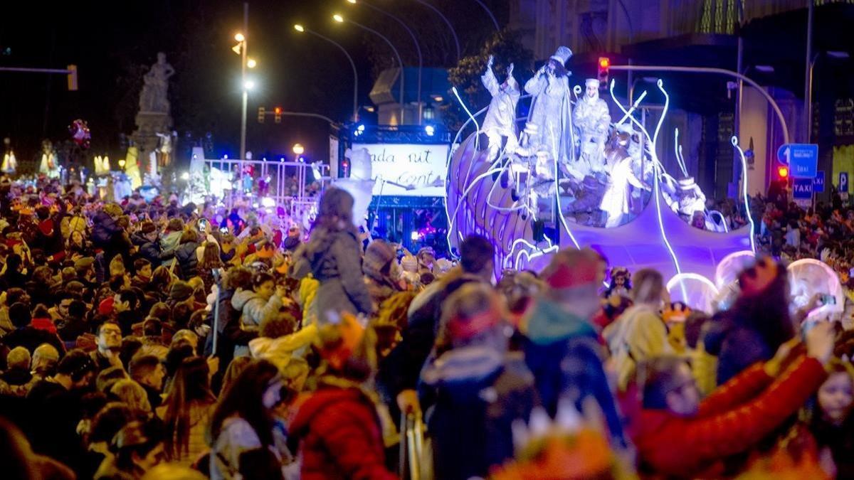 Cabalgata de los Reyes Magos de Oriente.