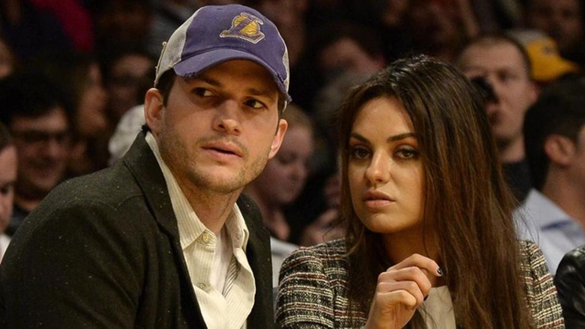 Ashton Kutcher y Mila Kunis