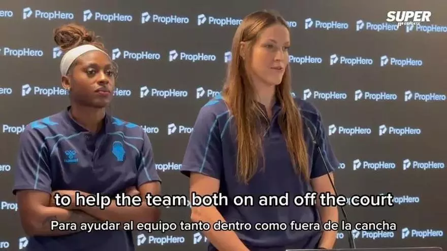 El Valencia Basket presenta a Elizabeth Balogun y Virag Takacs-Kiss