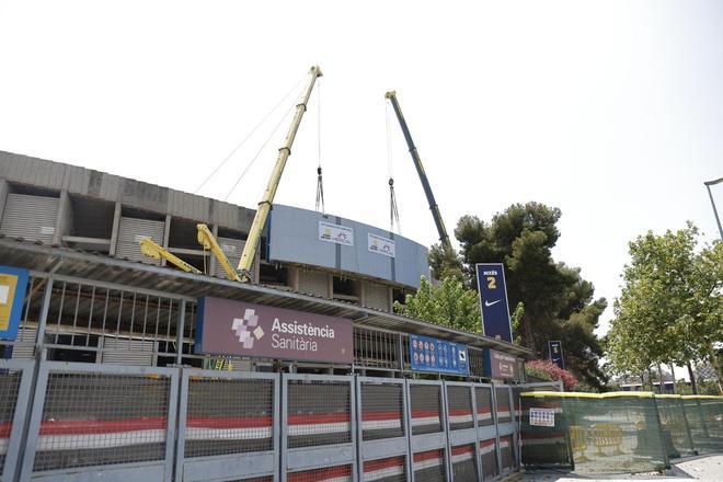 ¡Tremendo! El marcador del Camp Nou ya es historia