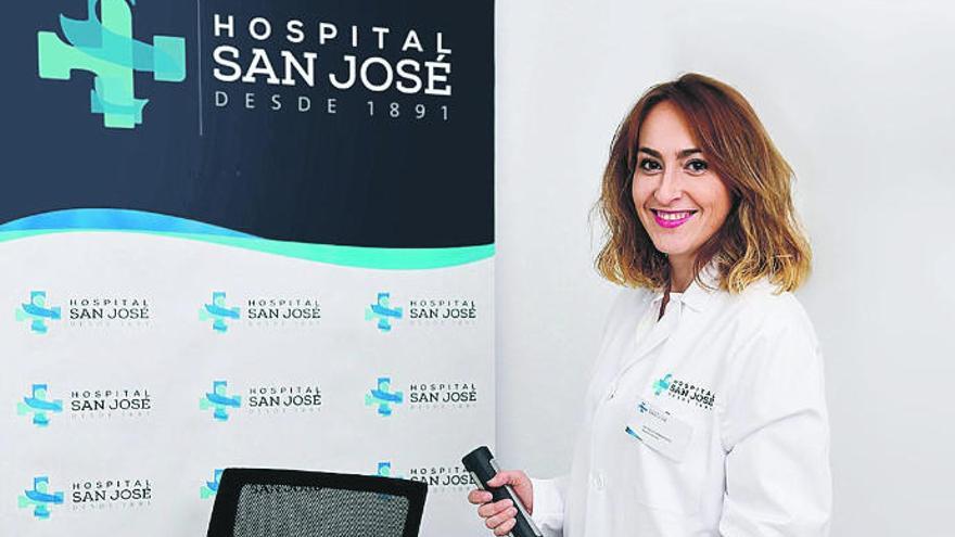 Natalia Hernández Rivas, responsable del Servicio de Nutrición del Hospital San José.