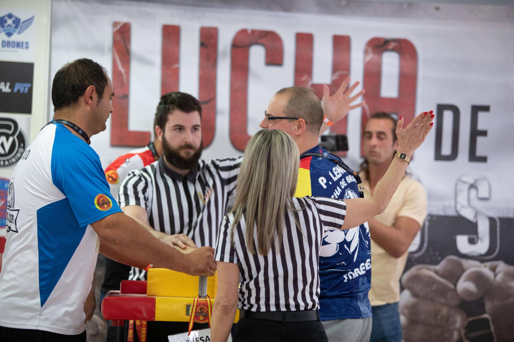 Las imágenes del Campeonato de España de lucha de brazos celebrado en s'Arenal