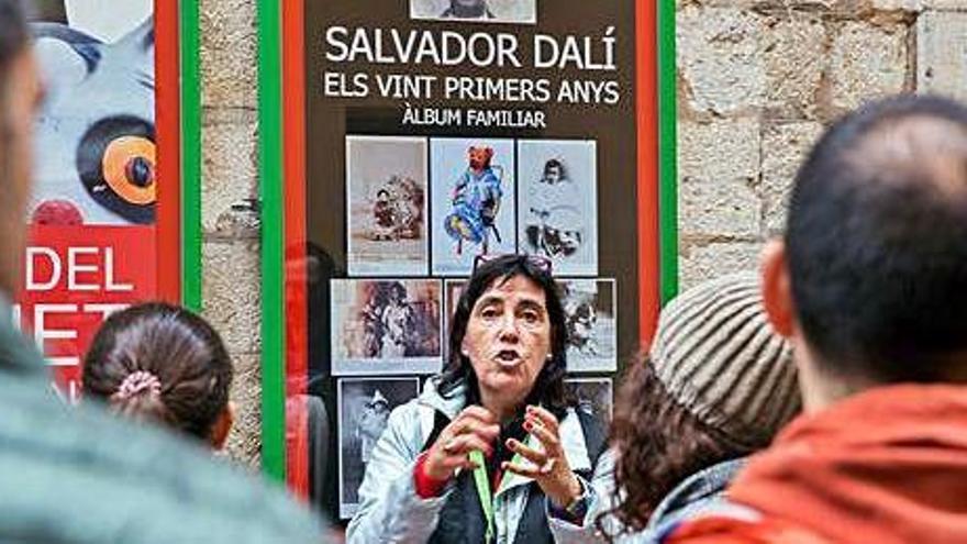 Un moment d&#039;una de les rutes dedicades a Salvador Dalí de l&#039;any passat a Figueres.