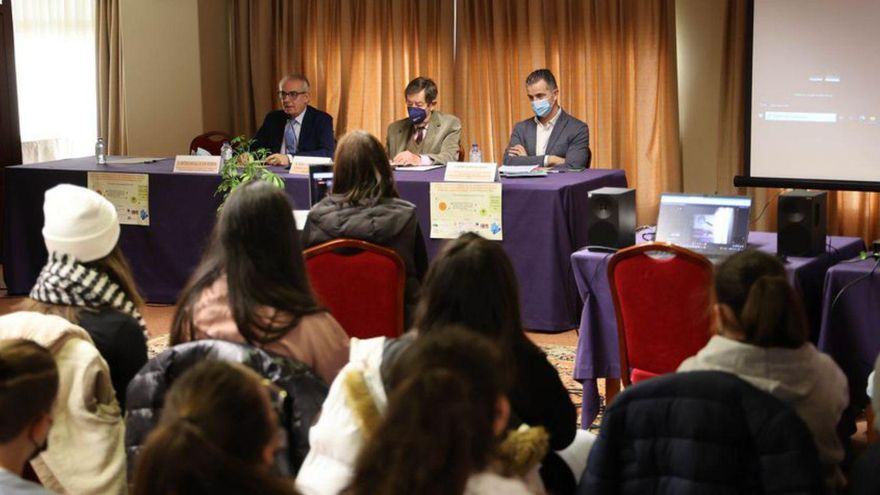 Un instante del Foro, en le Hotel Coia. | // A. VILLAR