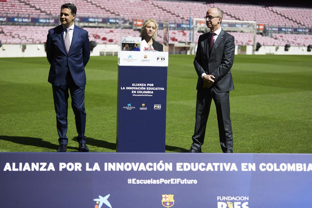 Acord de Shakira amb el Barça i la Caixa