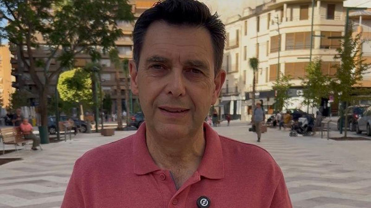 José Antonio Martínez, portavoz del PSPV de Ontinyent.