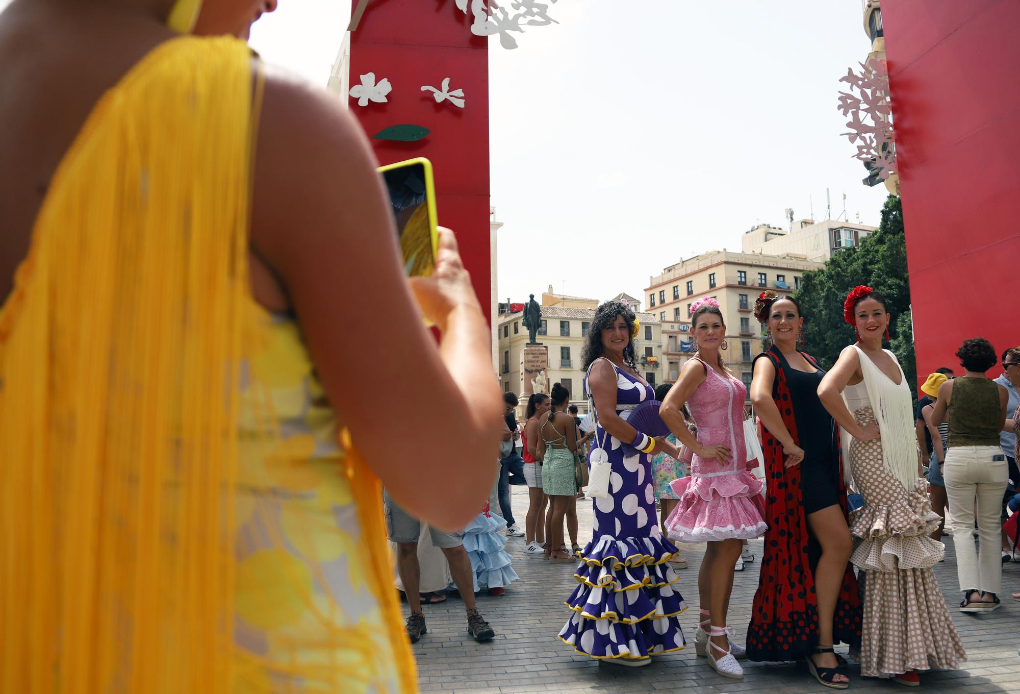 Las imágenes del primer día de la Feria de Málaga 2022