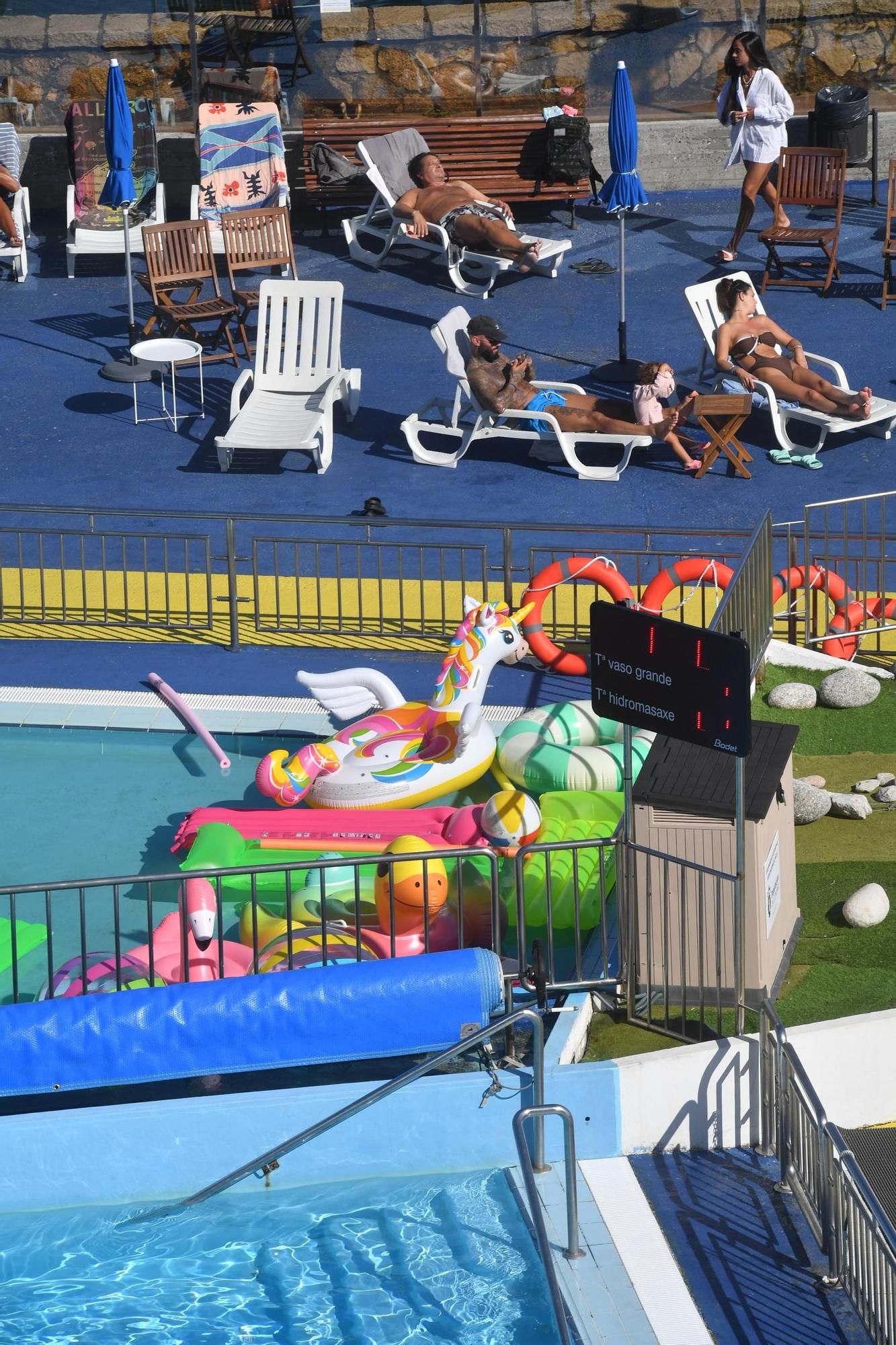 Rodaje de la trilogía Dímelo en el Club del Mar de San Amaro