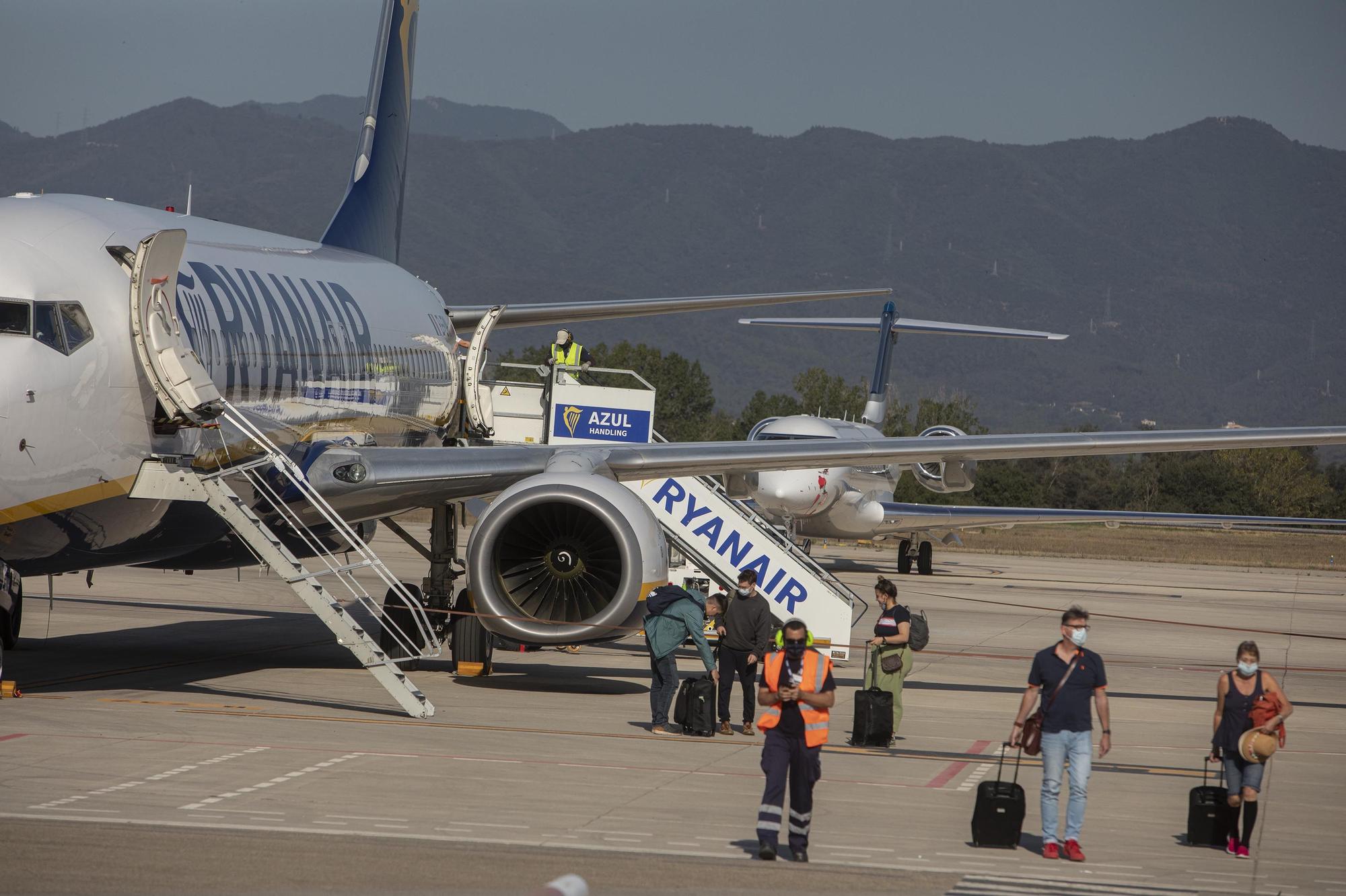 «Només estava ocupada una quarta part de l’avió»