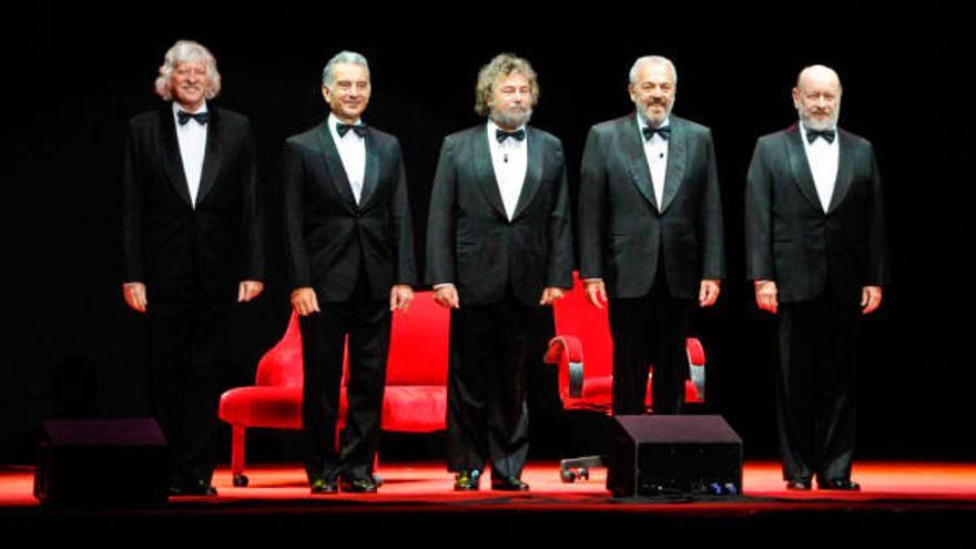 Les Luthiers, en el Coliseum en 2012. / F.Martínez