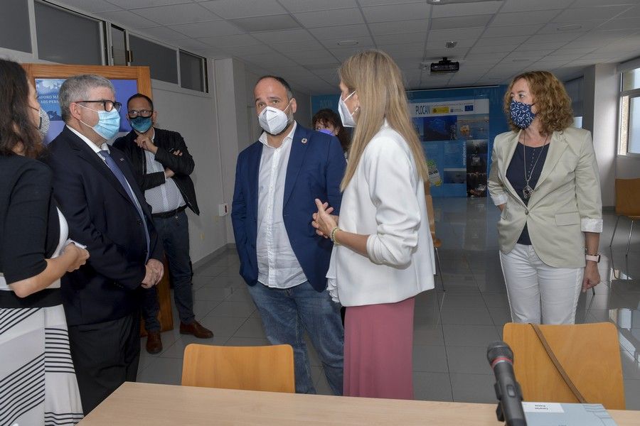 La secretaria de Estado de Energía, Sara Aagesen, visita la Plocan