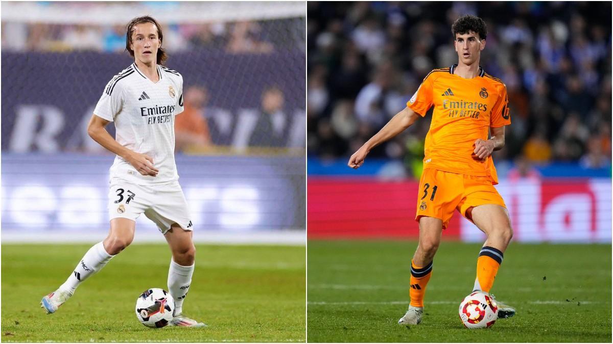 Joan Martínez y Jacobo Ramón, centrales del futuro para el Madrid