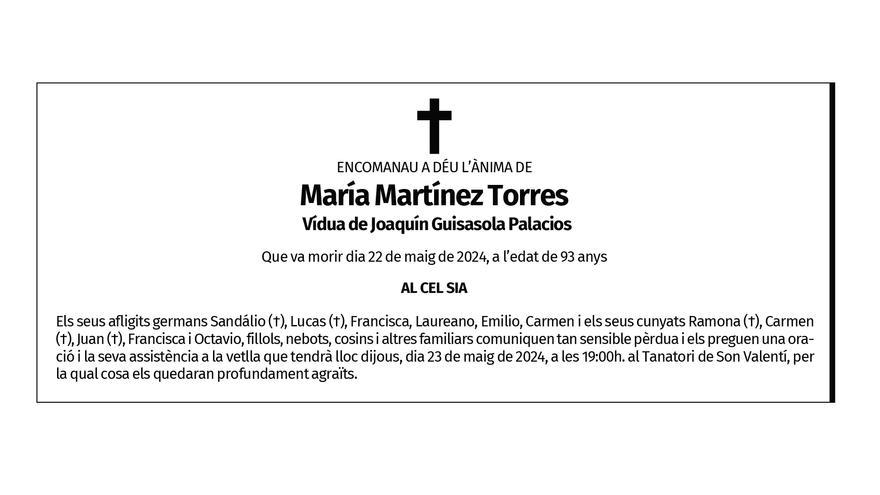 María Martínez Torres