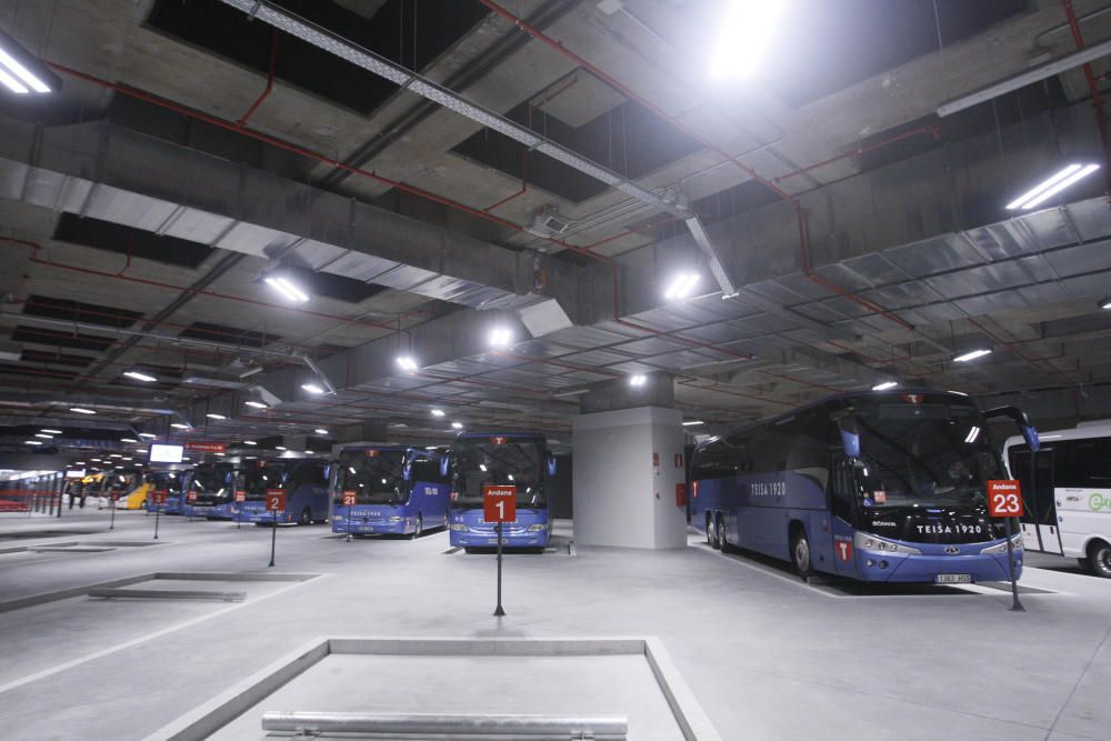 Inauguració de la nova estació d'autobusos de Girona