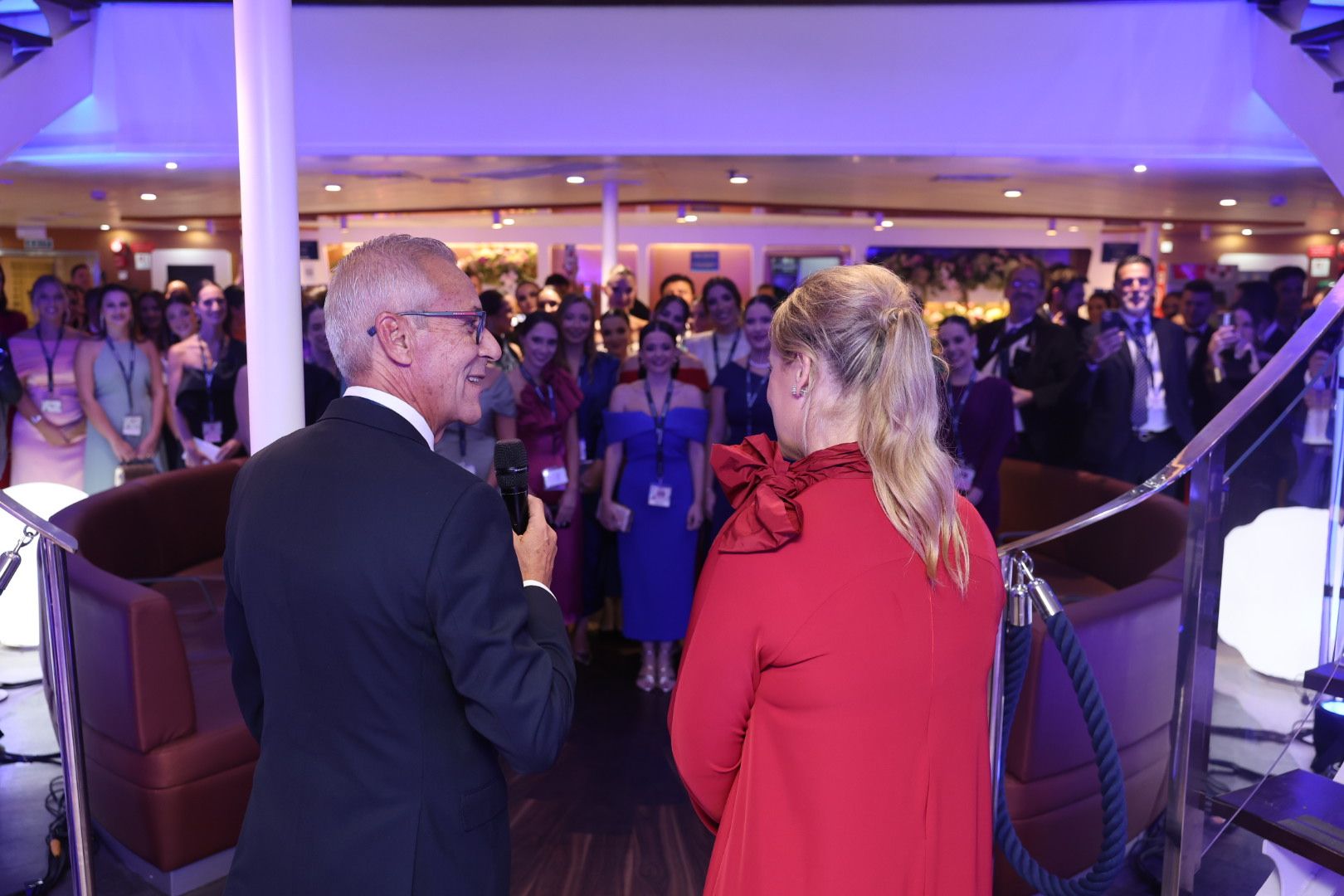 Las imágenes de la cena de gala en el Barco Fallero