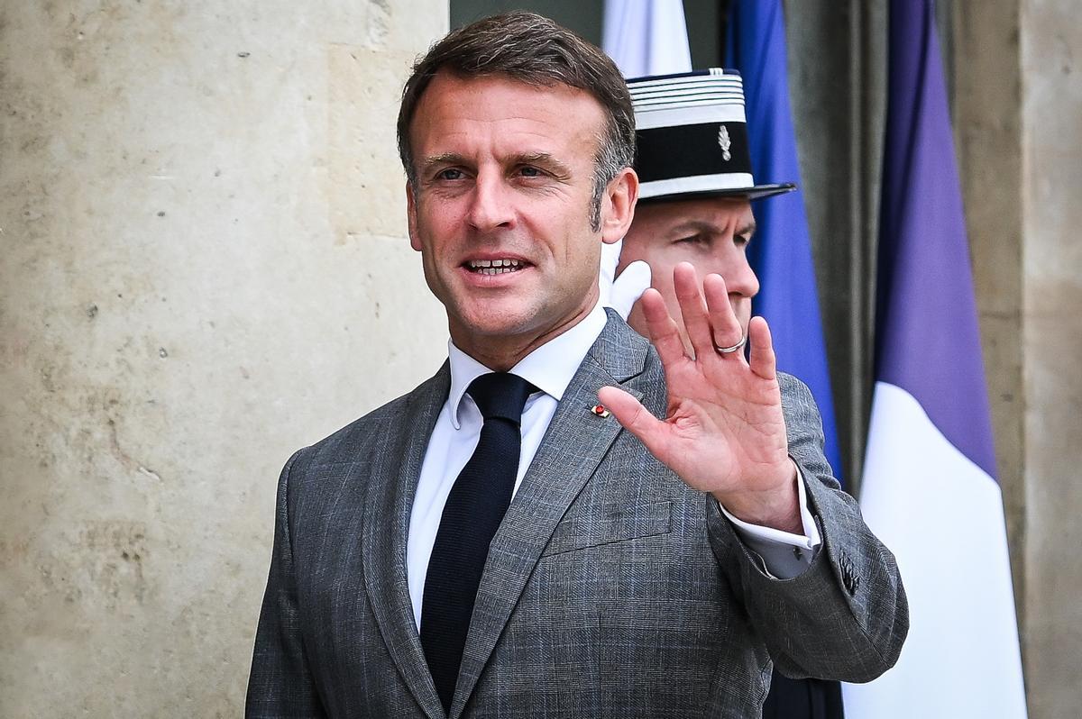 Emmanuel Macron, presidente de Francia