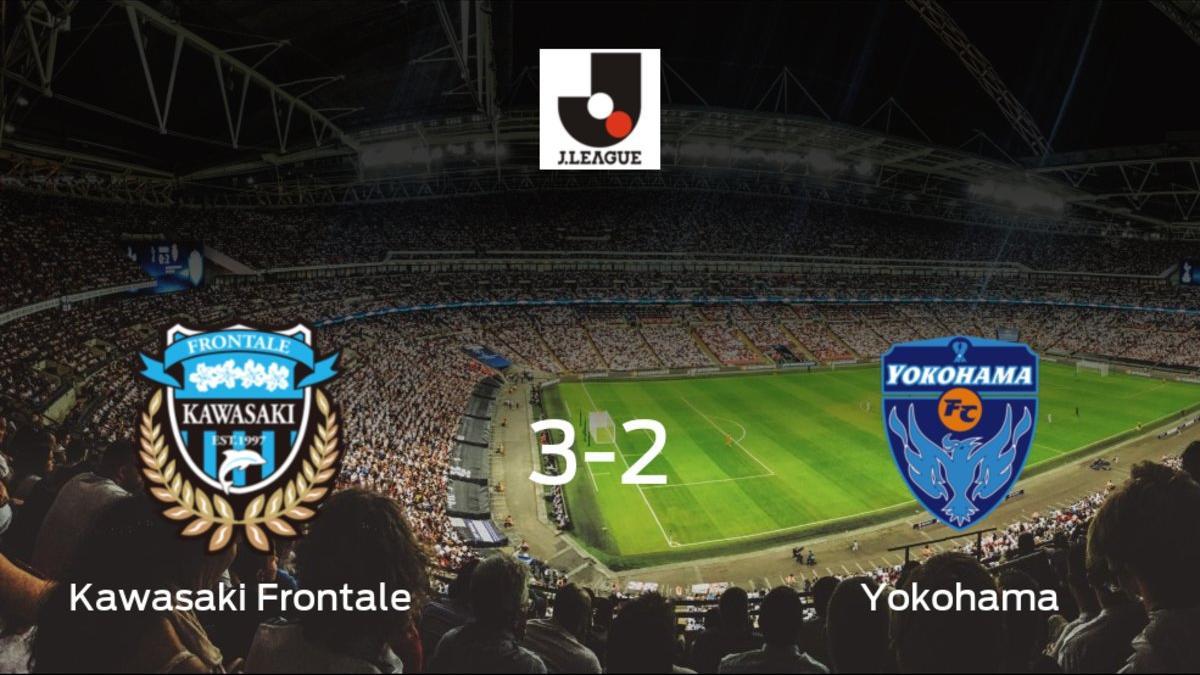 El Kawasaki Frontale derrota en casa al Yokohama por 3-2