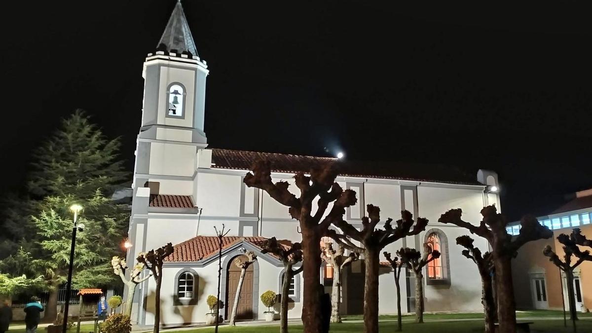La iglesia de Somao.