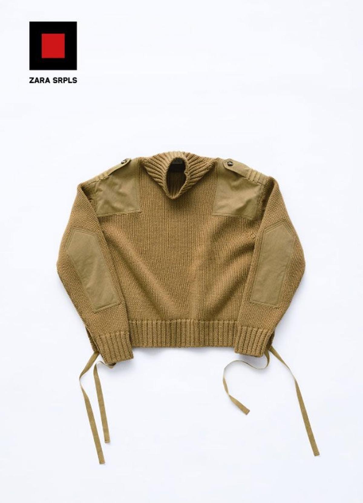 Jersey de lana en color camel de la colección Zara SPRLS