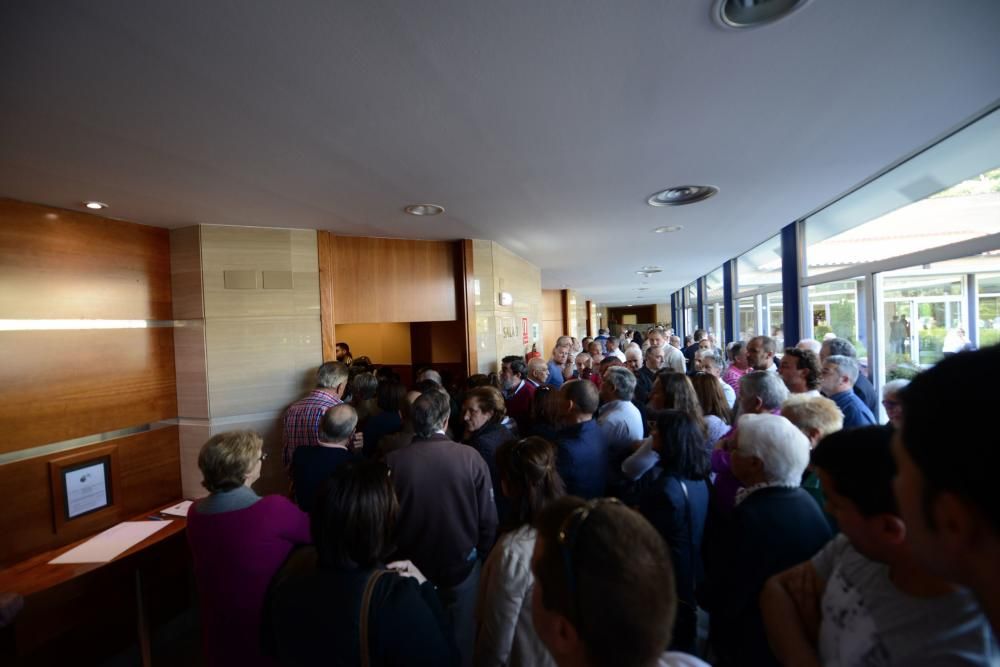 Funeral de Arsenio Suárez en Mieres