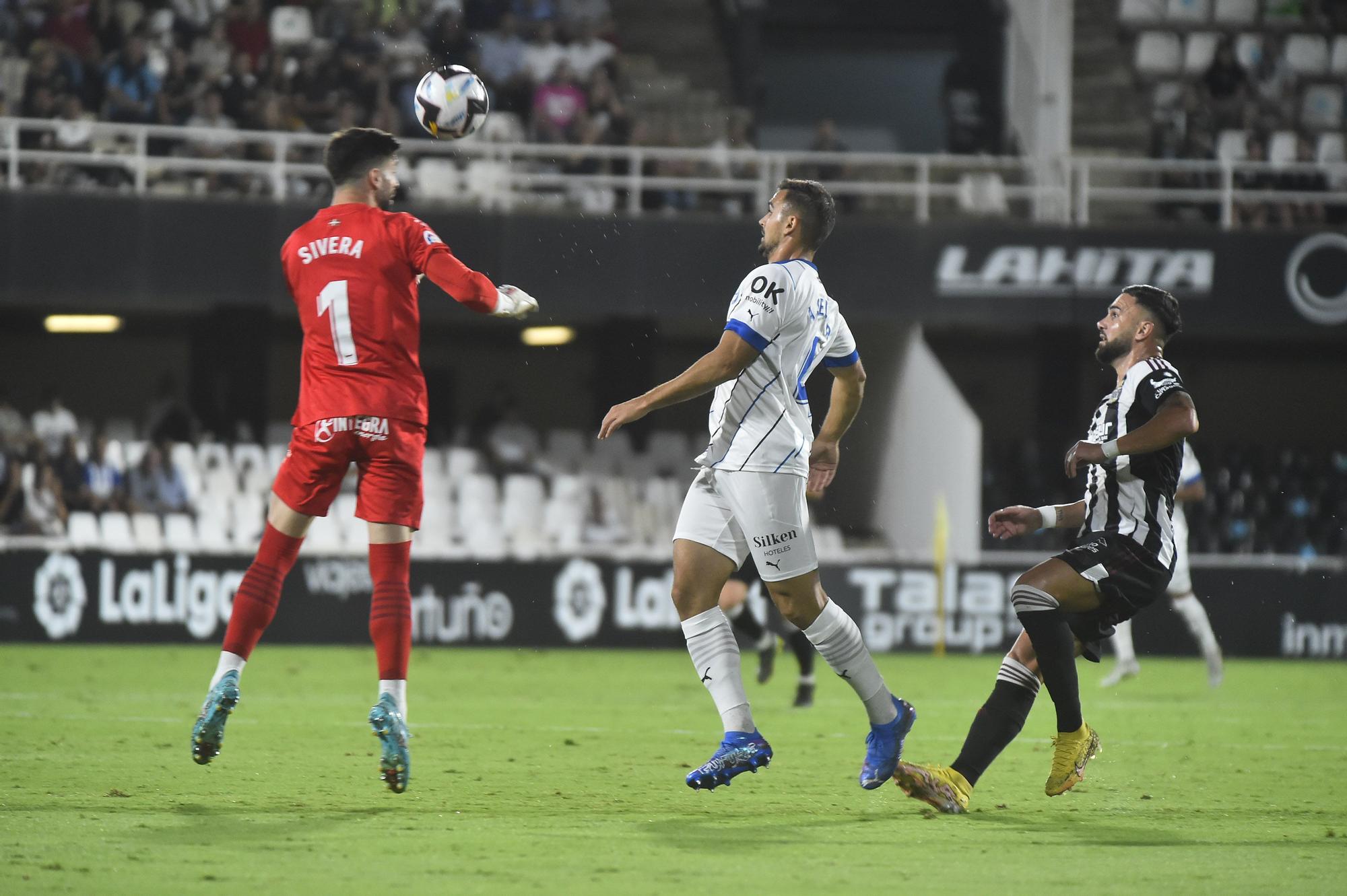 El FC Cartagena - Alavés, en imágenes