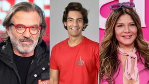 Pepe Navarro, Alejandro Reyes e Ivonne Navarro