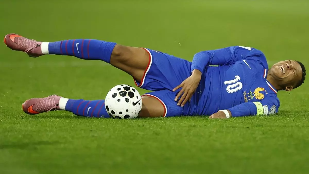 Deschamps, sobre Mbappé: "El dolor disminuye con el descanso"