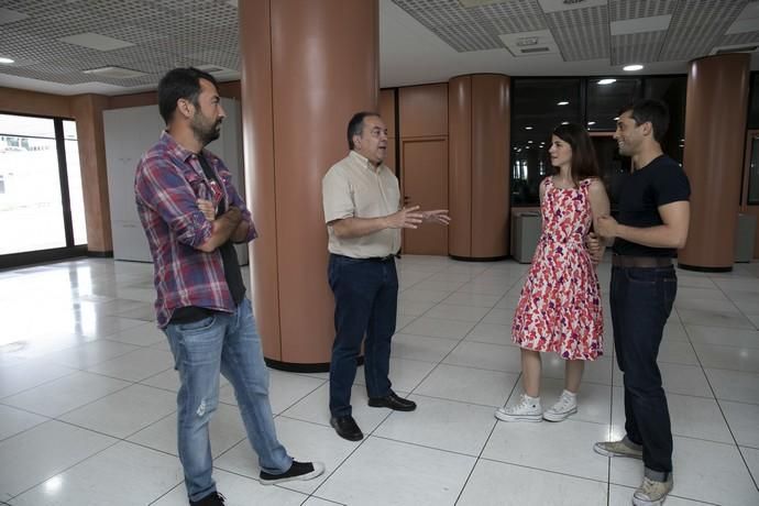 25.06.19.-Las Palmas de Gran Canaria. Visita del equipo de   | 25/06/2019 | Fotógrafo: Quique Curbelo