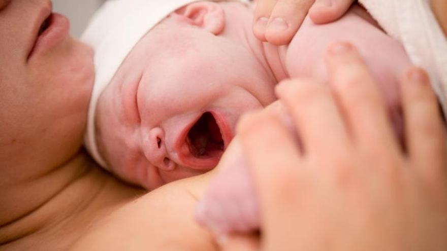 El parto se produjo en octubre de 2013 en el Hospital de Santiago.