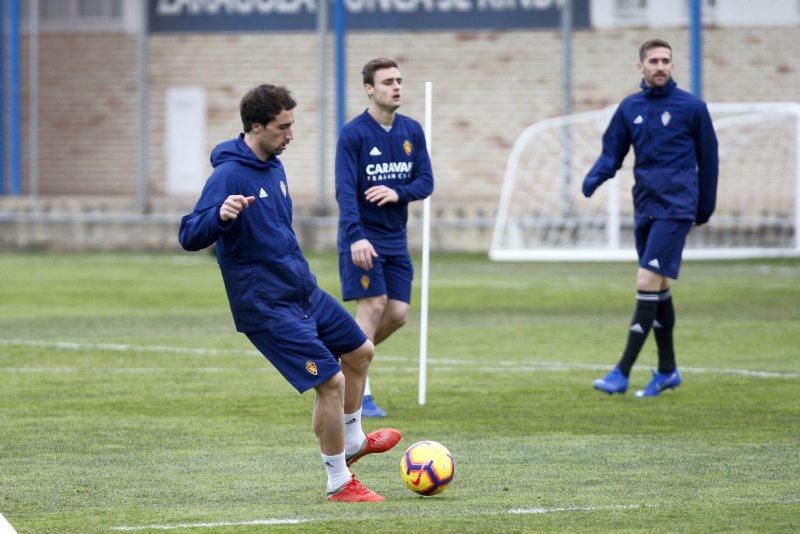 Entrenamiento del Real Zaragoza (22-1-2019)