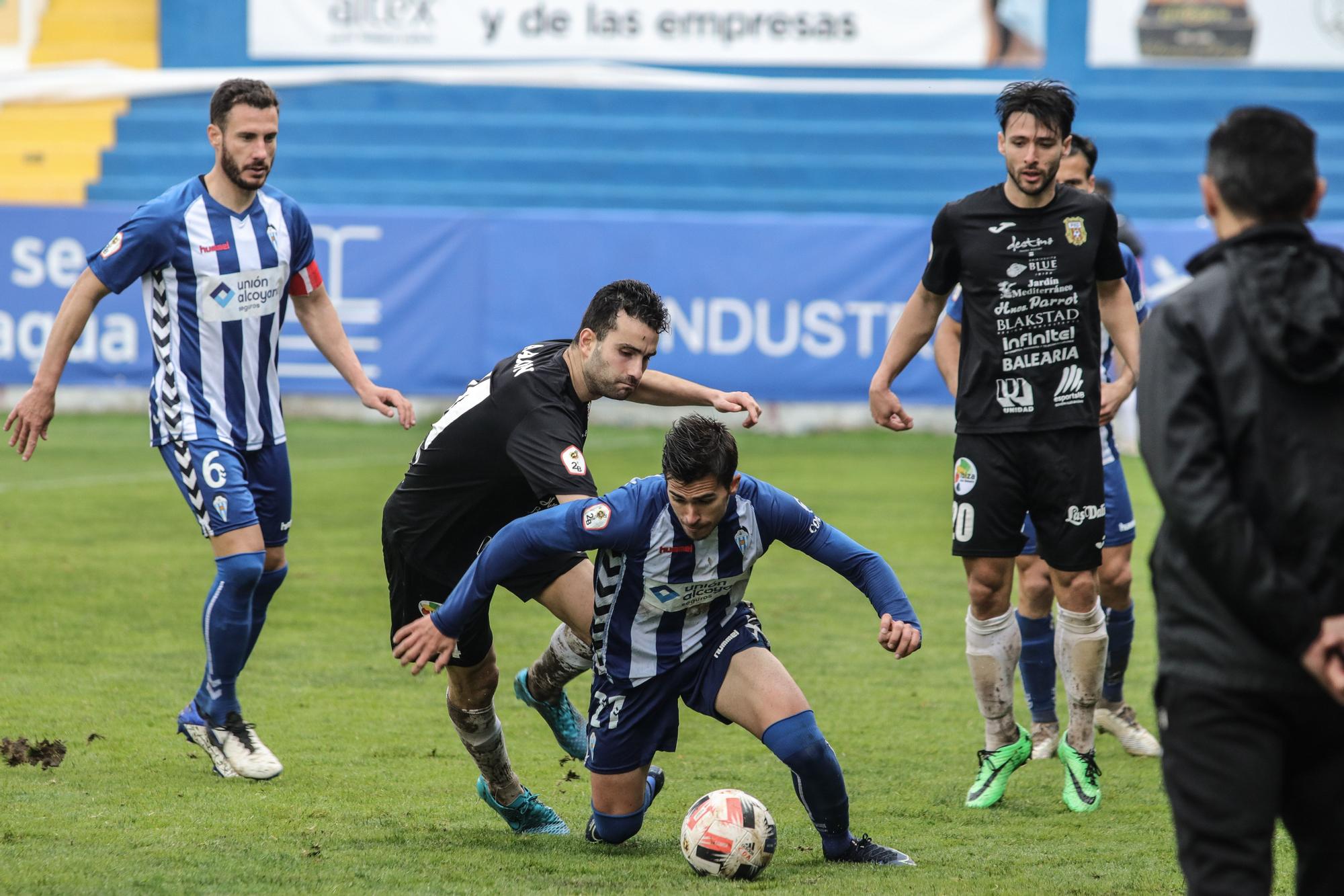 Alcoyano - Peña Deportiva: Las imágenes del partido