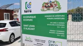 El nuevo ecoparque de Sant Joan ya está operativo y abierto al público
