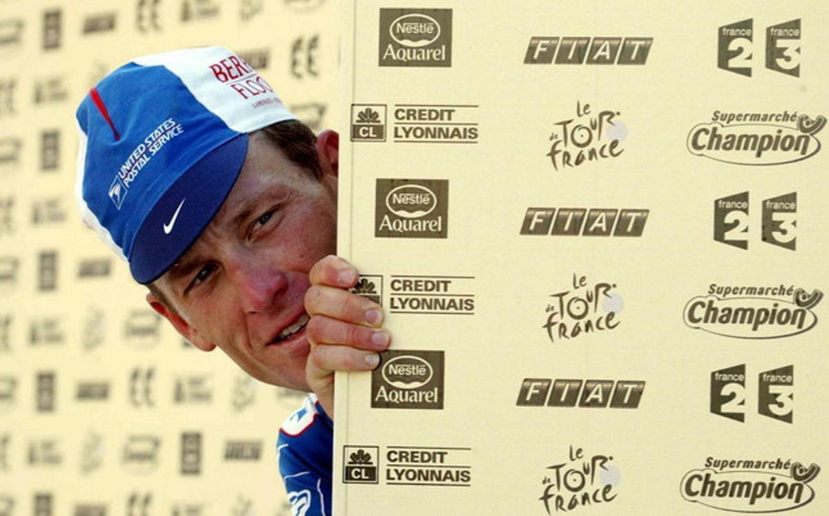 L’exllegenda del ciclisme Lance Armstrong. L’exllegenda del ciclisme Lance Armstrong.